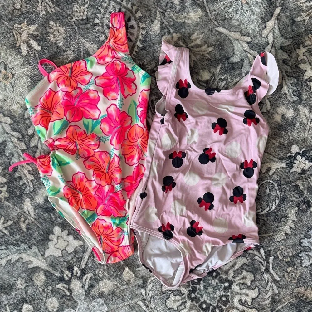 Bundle of 2 Girls Swimsuits